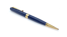 SWAN FYNE POYNT PENCIL BLUE AND GOLD WORKS FINE MADE IN ENGLAND OC picture
