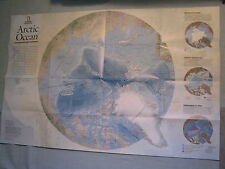 ARCTIC OCEAN MAP +TWILIGHT OF ARCTIC ICE National Geographic May 2009 picture