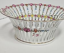 Easter Porcelain Basket, bowl Flowers, fruit bowl, decorative  picture
