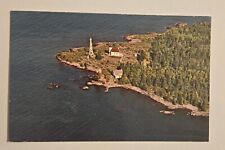 Copper Harbor Lighthouse Postcard Keweenaw County, Michigan, Upper Peninsula M8 picture