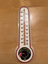 Vintage Morco-USA Comet Construction Inc. Advertising Plastic Thermometer picture