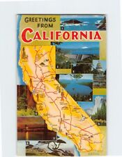 Postcard Greetings From California USA picture