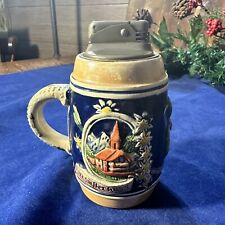 Rare 1950’s Vintage Gertz W. Germany Beer Stein Table Lighter Untested #3696 picture
