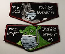 2022 NOAC SET:  OGRE Lodge #0  MASK Set: GREAT 2024 NOAC TRADERS picture