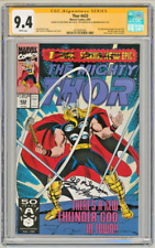 Thor #433 CGC SS 9.4 SIGNED X3 Ron Frenz Al Milgrom & Tom DeFalco NEW THOR picture