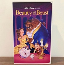 Disney Beauty And The Beast VHS Boxed Silk Touch Plush Throw Blanket 50" × 70" picture