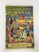 1938 The Illinois Herb Co. Almanac Vintage Print Ads Astrology Native American picture