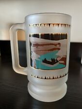 Kentucky Frosted Glass Beer Mug Heavy Stein Lost River Cave picture