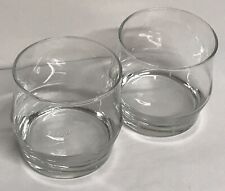 Vintage Low Ball  glasses, Old Fashion, Whisky, Scotch, Bar Ware, Set of 2, MCM picture