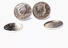 Magic Trick Half Dollar Magnetic Coin Shell Magicians Gimmick Coins T7 picture