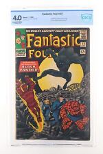 Fantastic Four #52 - Marvel Comics 1966 CBCS 4.0 1st appearance of the Black Pan picture