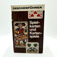 Pocket Guide Magic Tricks & Puzzle Playing Cards Game Book by Franz Braun 1966 picture