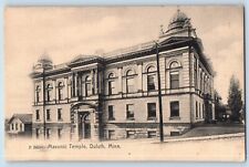 Duluth Minnesota MN Postcard Masonic Temple Building Exterior View 1905 Unposted picture