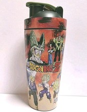 Dragon Ball Z x G FUEL Perfection Cell 24oz Stainless Steel Shaker Cup RARE NEW picture