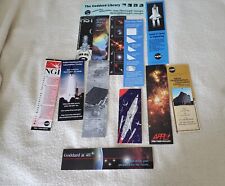 MIXED LOT OF 44 NASA BOOK MARKS: GOOD picture