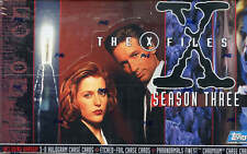 X-Files Season 3 Three Trading Card Box 36 Packs Topps 1996 Factory Sealed picture