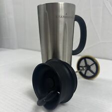 Vtg Starbucks Barista 2003 Stainless Steel 16oz Coffee French Press Travel Press picture