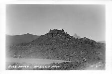 RPPC Oregon Dee Wright Observatory Built on Lava Field Rock House Photo Postcard picture