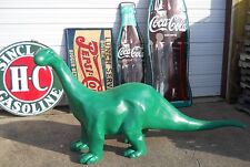 SINCLAIR DINO 8' FOOT CAST ALUMINUM Dinosaur Mobile Texaco Gulf Gas & Oil SIGN  picture