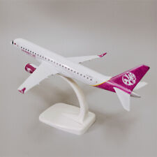 Air Mongolian Hunnu Air Embraer E190 Airlines Airplane Model Plane Alloy 20cm picture