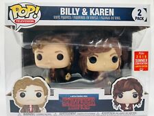 Funko Pop 2 Pack Stranger Things Billy And Karen Summer Convention SDCC 2018  picture