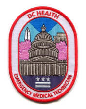 DC Health Emergency Medical Technician EMT EMS Patch Washington DC picture