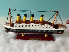 Vintage Titanic Model Ship--w/Stand  12