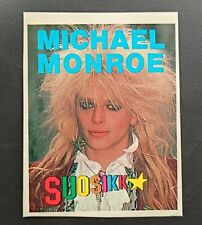 Finnish Suosikki sticker 1980s Michael Monroe Hanoi Rocks picture
