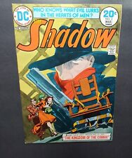 The Shadow #2  (1974) DC Comics THE KINGDOM OF THE COBRA FREAK SHOW picture