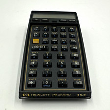 Vintage HP-41CV Calculator Boxed Set w/ Manuals, Case, 82181A Extended Memory …. picture