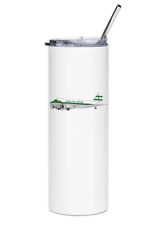 Ozark Air Lines Douglas DC-3 Stainless Steel Water Tumbler with straw - 20oz. picture
