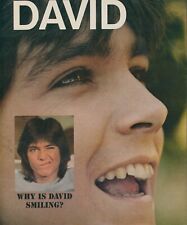 1971 David Cassidy Partridge Family Photo Spread Pop Singer Vtg Print Story L18 picture