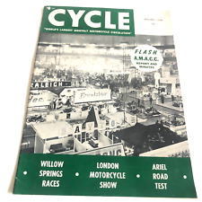 Cycle Magazine, January 1959, World's Best Motorcycling Magazine. picture