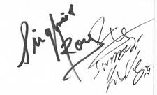 Siegfried & Roy dual signed 3x5 index cards Vegas superstars autograph JSA coa picture