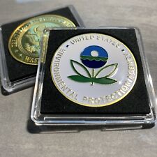 EPA US ENVIRONMENTAL PRTOECTION AGENCY US Government Challenge Coin W Case picture