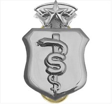 GENUINE U.S. AIR FORCE BADGE: BIO-MEDICAL SCIENTIST: MASTER picture
