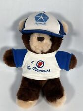 Chrysler Plymouth | Marketing Advertising Plush Bear With Trucker Hat Vintage 7” picture