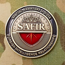 CIA SAFIR,SPECIAL ASSIST TO D/CIA, FOREIGN INTELLIGENCE RELATIONS CHALLENGE COIN picture