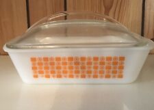 Vintage Glasbake Loaf Pan With Lid picture