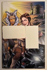 Faro Lounge (2022) NM Ahsoka Tano and Leia on Vader Sui-Cycle BGA Bad Girl Art picture
