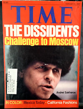 Time Magazine Cover Page Wall Art The Dissidents Challenge to Moscow Feb 21 1977 picture
