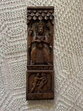 Antique Wooden Hand Carved Hindu picture