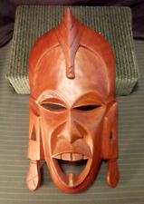 African Teak Tribal Ceremonial Mask Kenya ~14.5