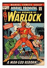 Marvel Premiere #1 GD 2.0 1972 1st app. Warlock picture