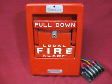 Vintage Simplex Fire Alarm Pull Station 322 Untested Working Pull Down Gears #4 picture