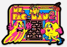 Atari Midway Ms.Pac-Man Custom MAGNET for Fridge Toolbox Ms.Pac Man Classic Game picture