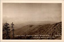 Postcard Looking from Clingmans Dome Parking Area RPPC Real Photo Cl picture