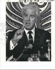1979 Press Photo Former Treasury Secretary John Connally Campaigns, New Orleans picture