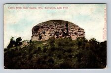 Sparta WI-Wisconsin, Castle Rock, Antique, Vintage PC Souvenir History Postcard picture