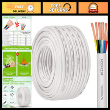 18AWG 6 Conductor Shielded Plenum Cable 100FT - Low Voltage Alarm & Security Wir picture